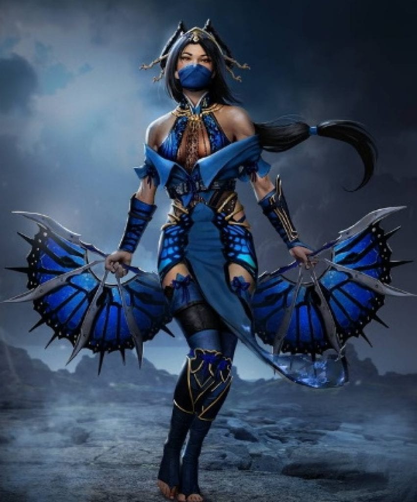 princess kitana mortal kombat costume