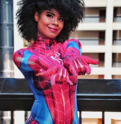 afro-spiderman